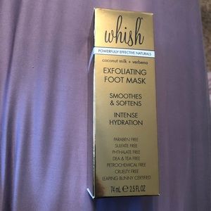 Whish Coconut Milk + Verbena Exfoliating Foot Mask